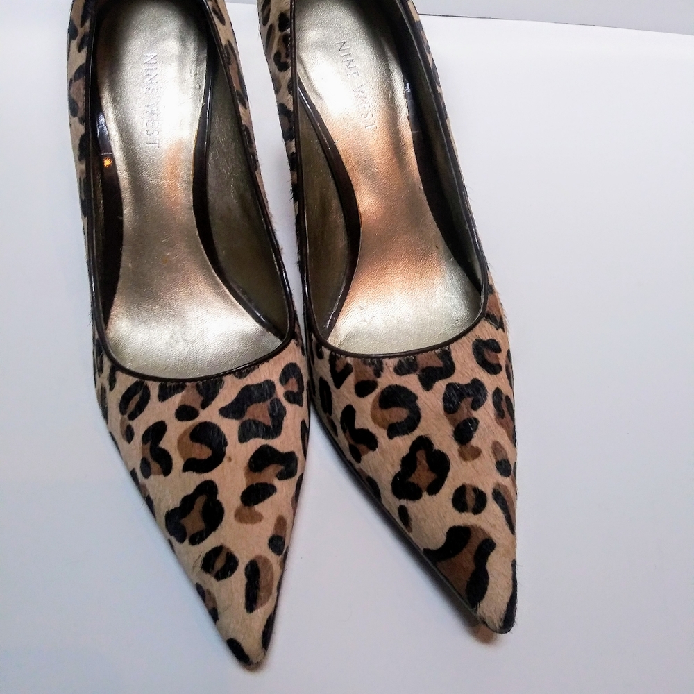 Nine West Leopard Heels